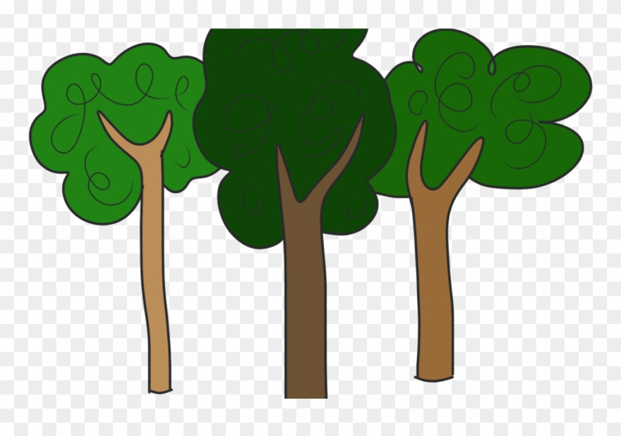 Clipart Trees Forest.