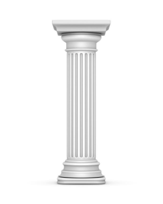 Ancient Greek Architecture Columns. greek doric column 3d.