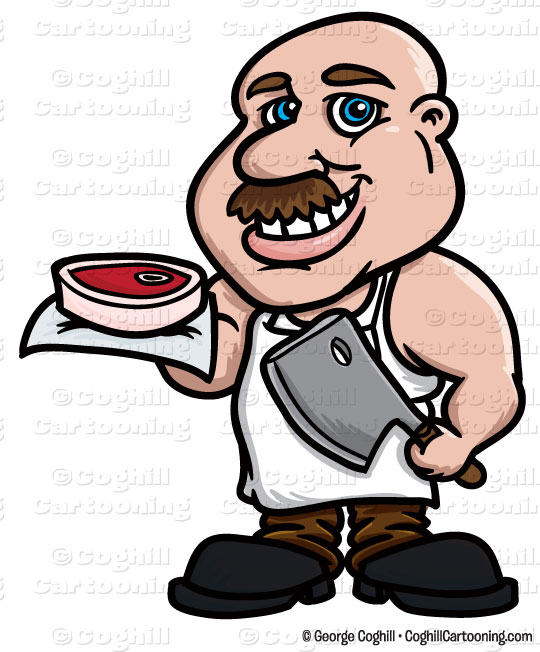 Free clipart butcher shop.