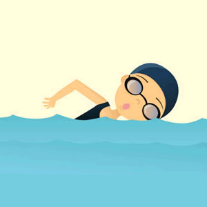 Boy swimmer free clipart kid 2.