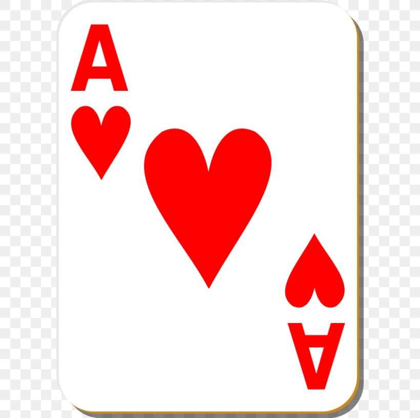 Playing Card King Ace Of Hearts Clip Art, PNG, 600x815px.