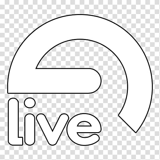 Ableton Live v, Ableton Live Logo White transparent.