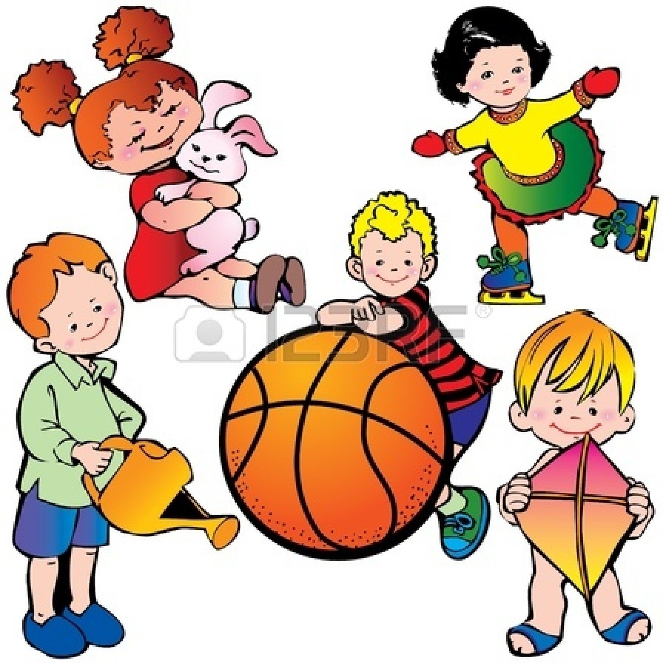 Kids Golf Clip Art Active.