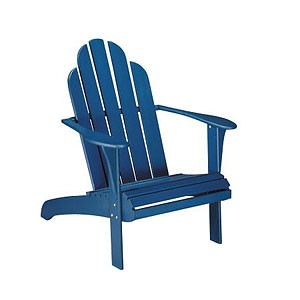 Blue Adirondack Chair.