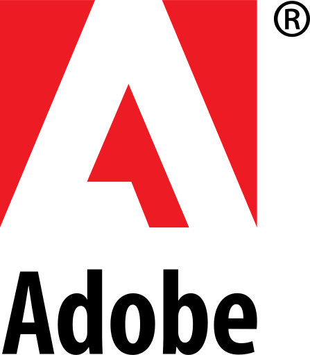 Adobe, logo, systems, wordmark icon.