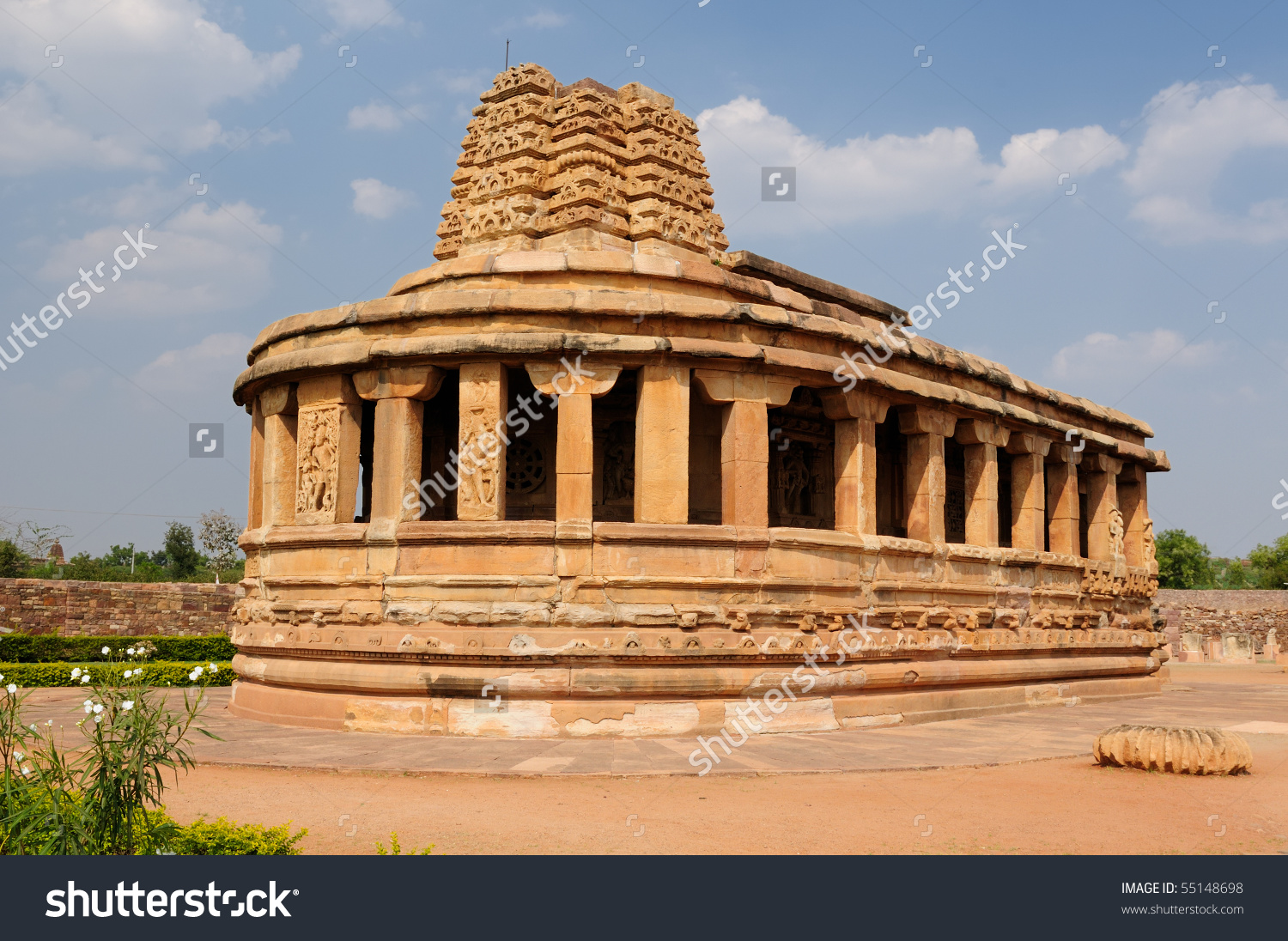 Durga Temple Aihole Near Badami Karnataka Stock Photo 55148698.