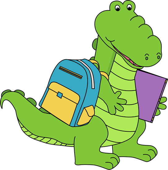 Alligator Clip Art.