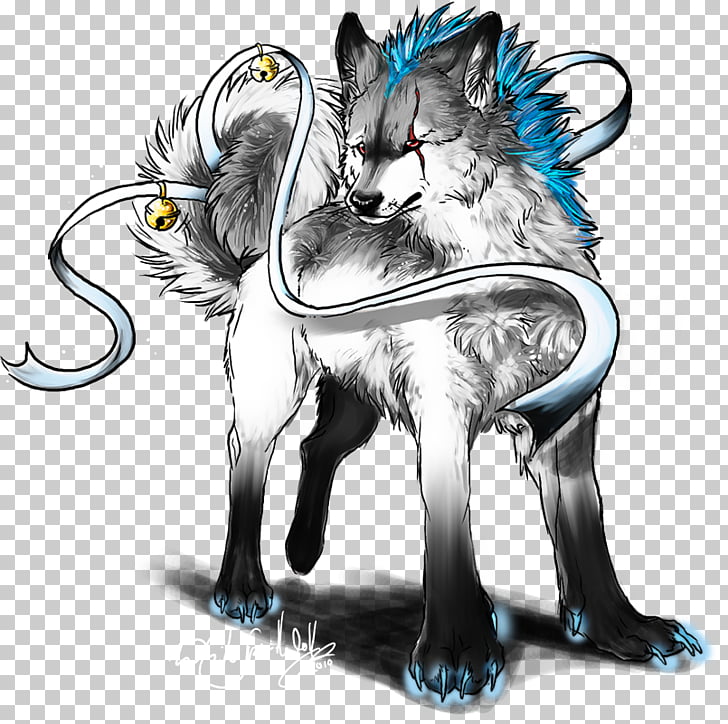 Dog Ice Drawing Pack Alpha, great white wolf PNG clipart.