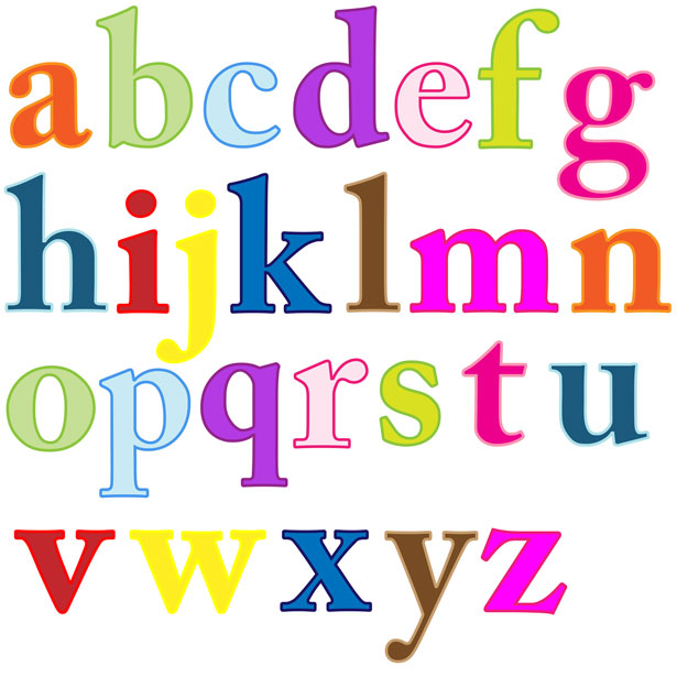 Alphabet Letters Clip.