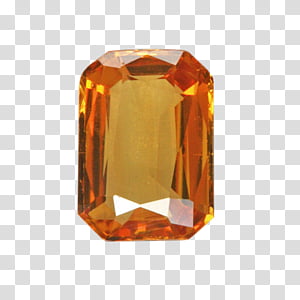 Gemstones, oval amber gemstone transparent background PNG.