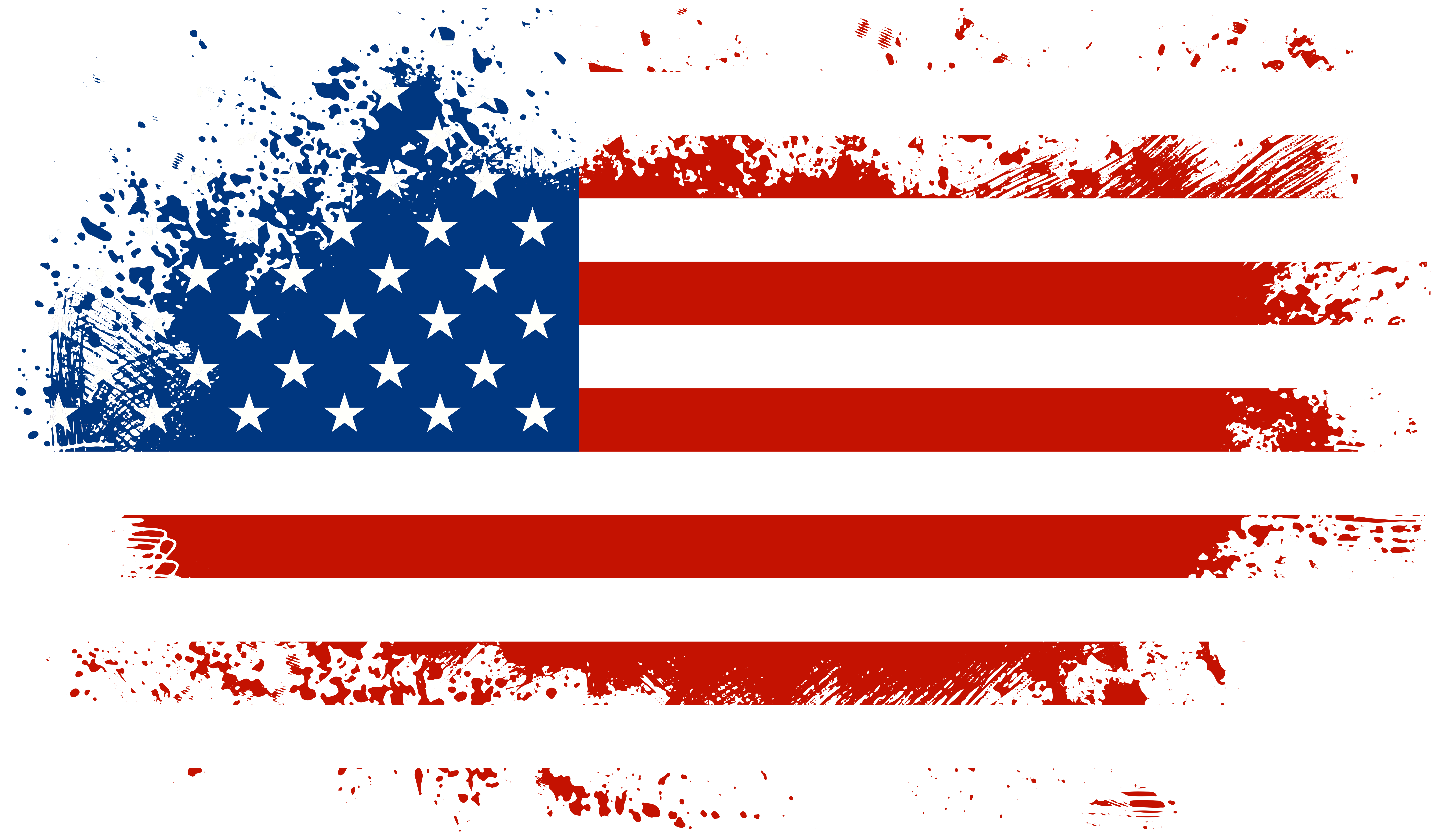 America Flag PNG Clip Art.