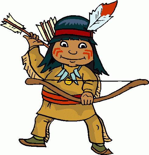 Native American Indian Cartoon.