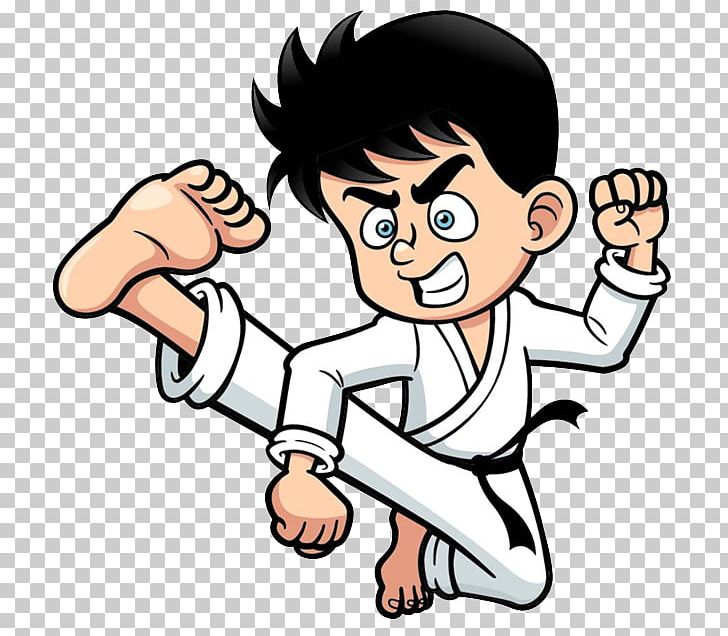 Kick Cartoon Karate PNG, Clipart, Angry Man, Arm, Boy.