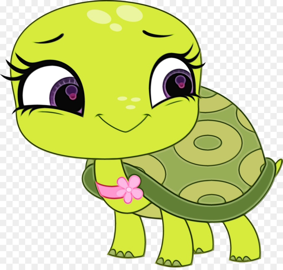 cartoon green clip art reptile turtle.