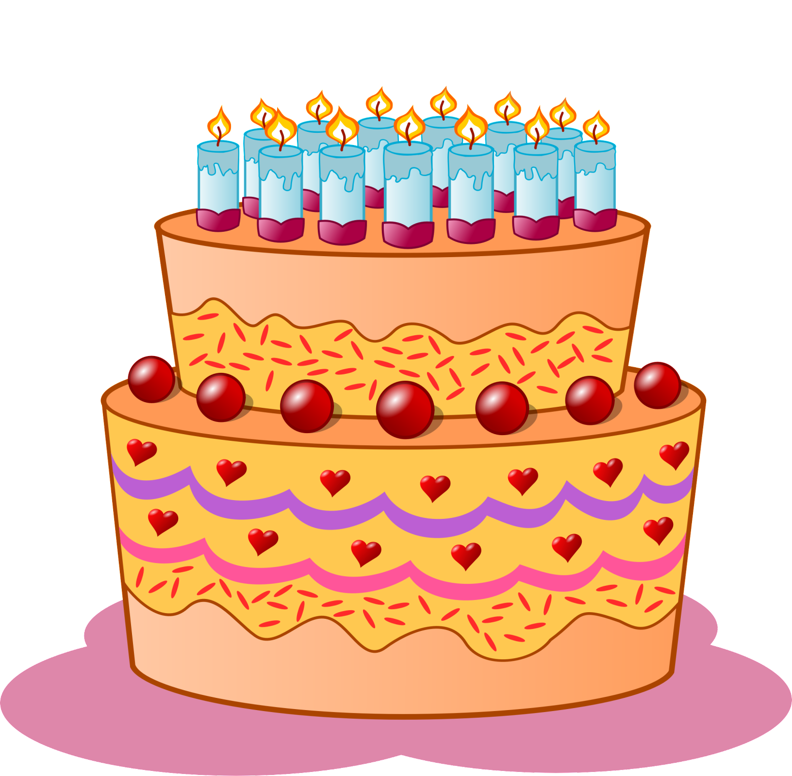 Gateau anniversaire clipart 7 » Clipart Station.