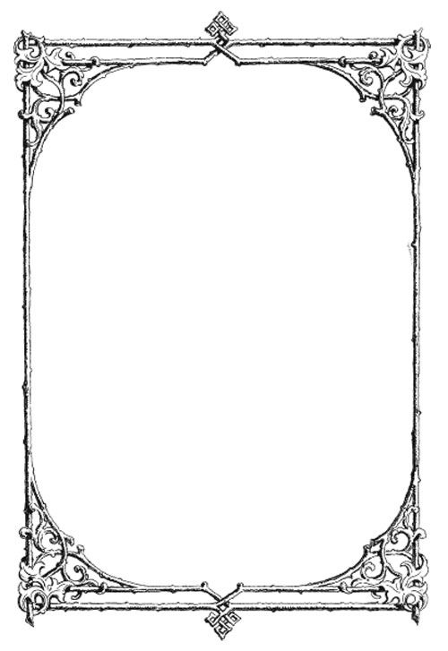 Gorgeous Free Vintage Frames Borders & Ornaments.