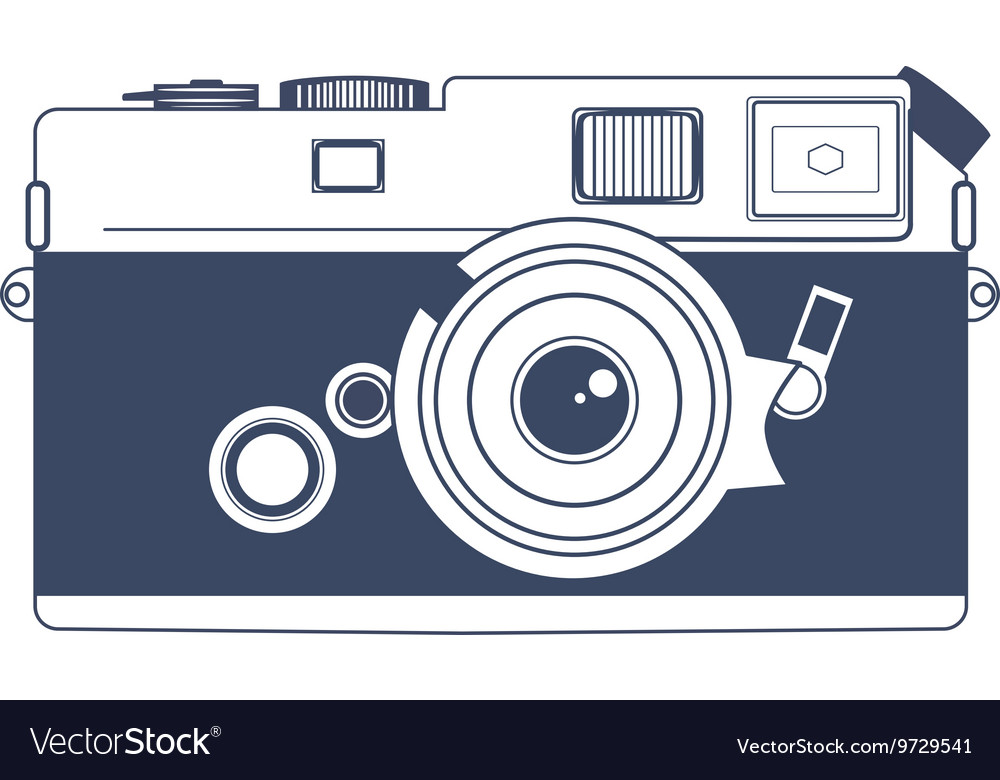 Vintage Camera Clipart Art.