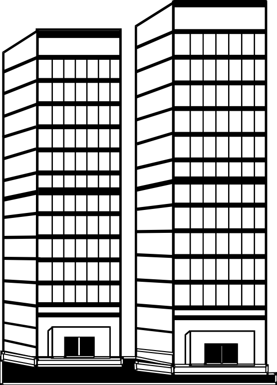 Free Apartment Clipart Black And White, Download Free Clip.