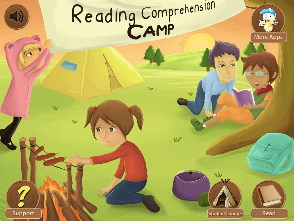 Reading Comprehension Camp {App Review Giveaway!}.