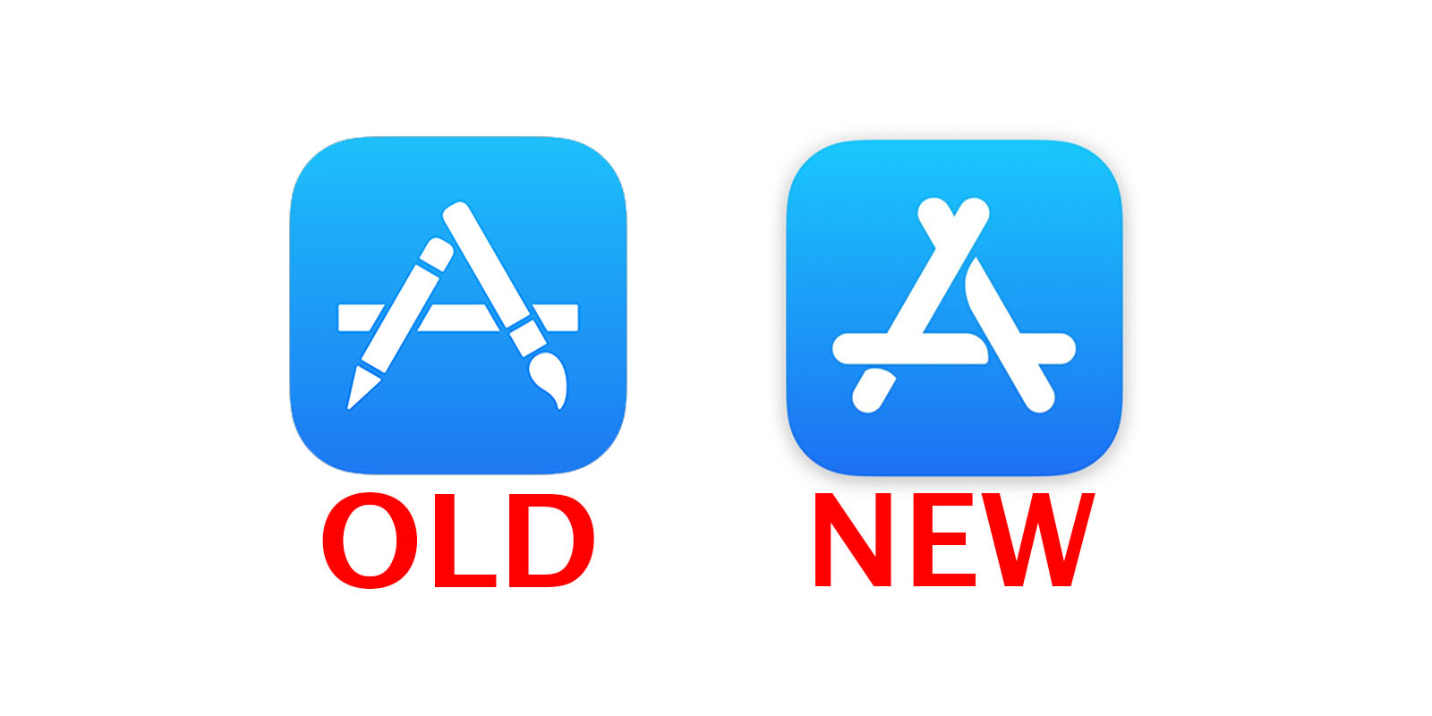 Apple just changed the App Store icon for the first time in.