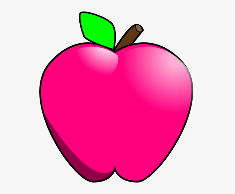 Magenta Apple Clip Art At Clker.