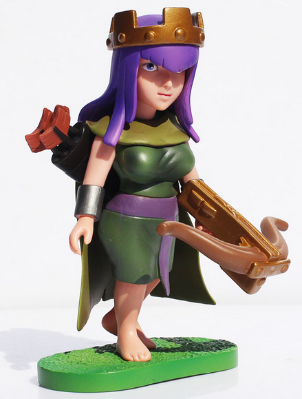 Clash of Clans Archer Queen Figure.