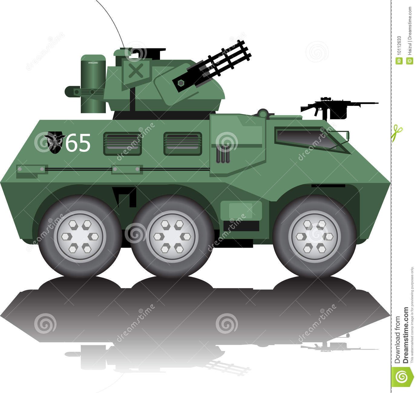 Armored Car Clip Art.