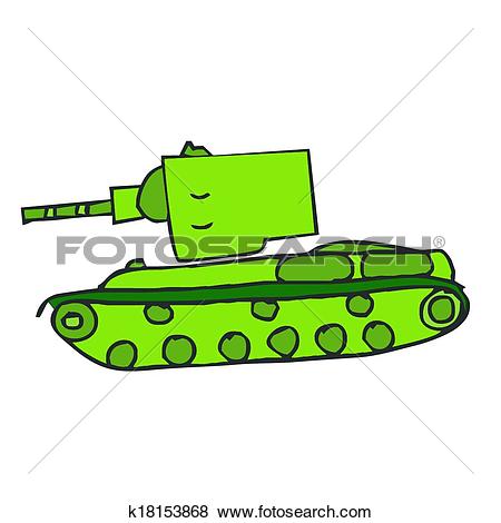 Clip Art of tank machine vector tanks military army war gun.