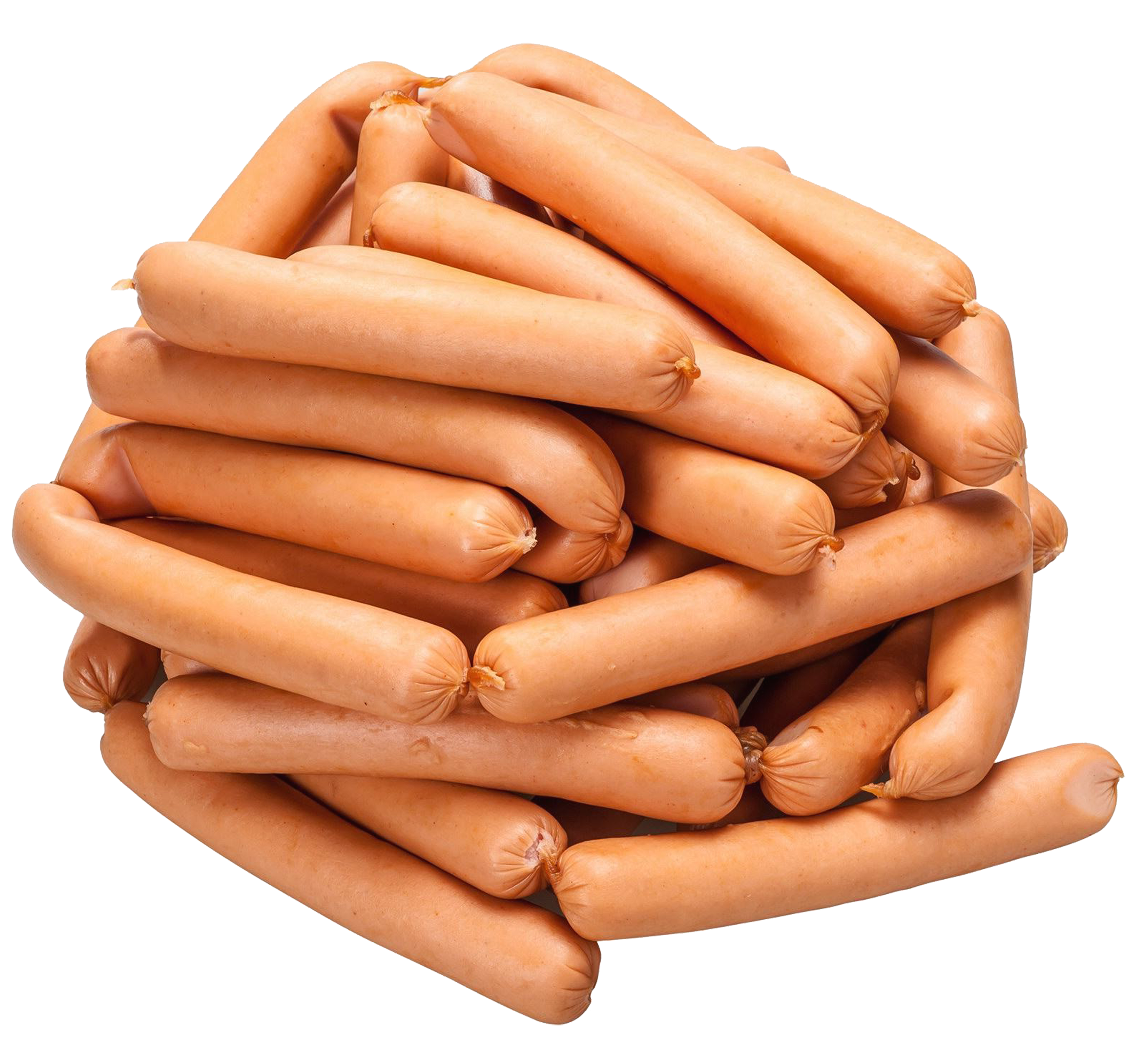 Pile of Frankfurters PNG Clipart.