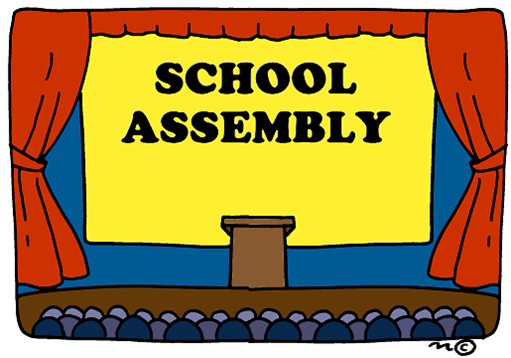 School assembly clipart free.