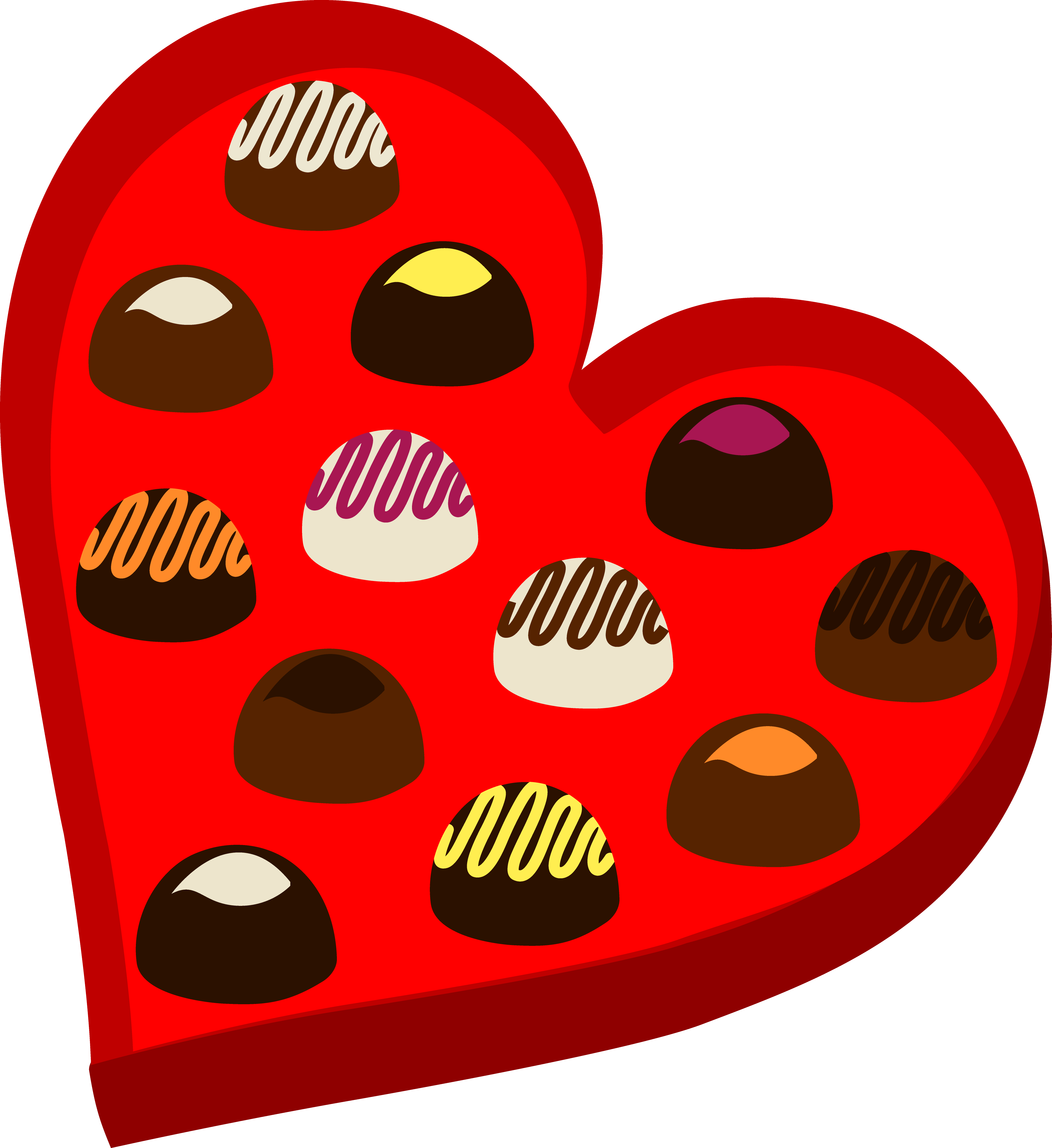 Assorted Chocolate Clipart.