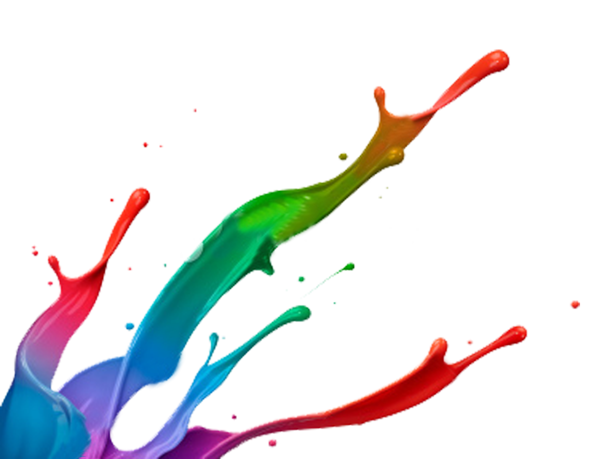 Paint Splatter Transparent Background.