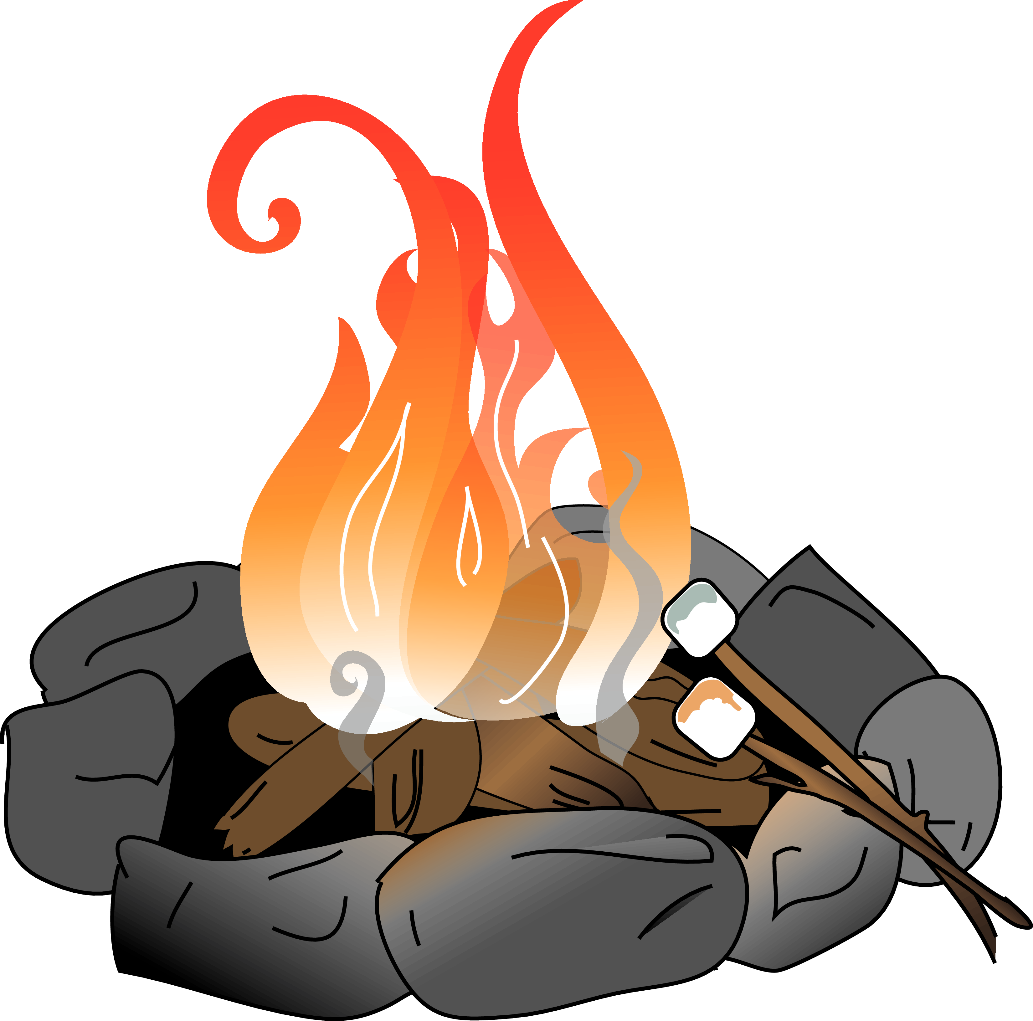 Fire Pit Clipart.