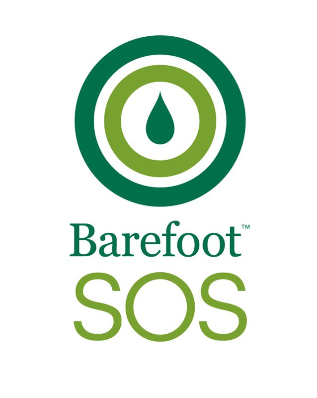 Barefoot SOS logo.