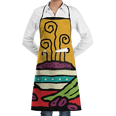 Amazon.com: Leisue Chili Cook Off Clip Art Apron Lace Adult.