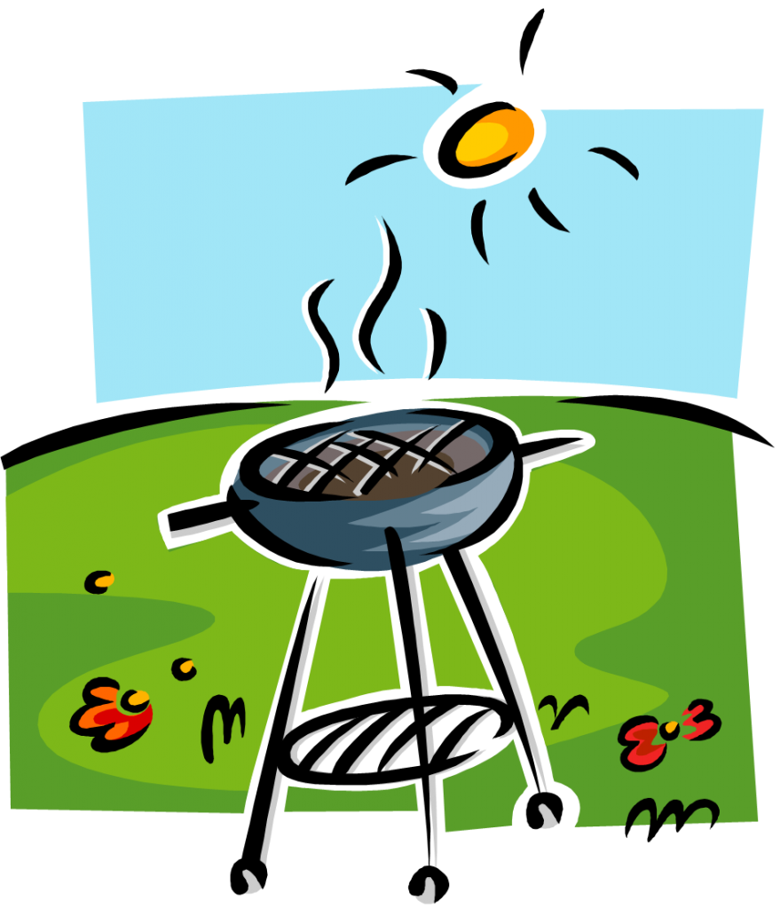 Picnic clipart barbecue party, Picnic barbecue party.