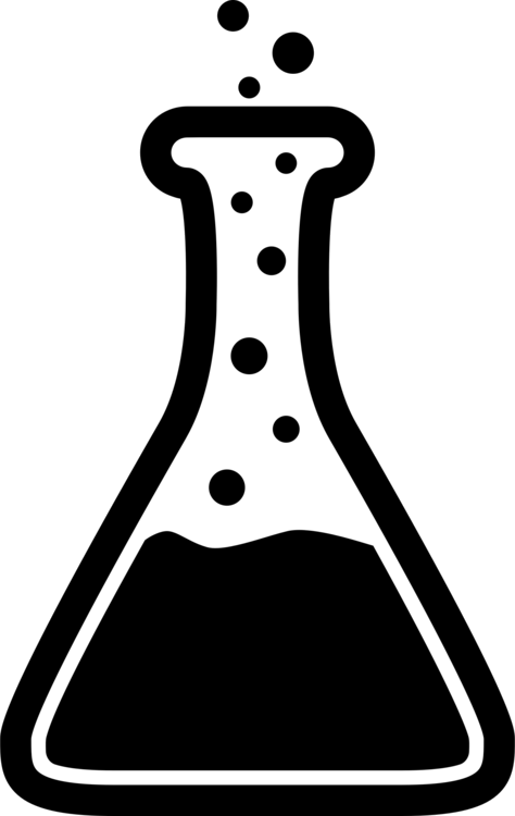 Beaker Clipart Laboratory Flasks Erlenmeyer Flask Computer Png.