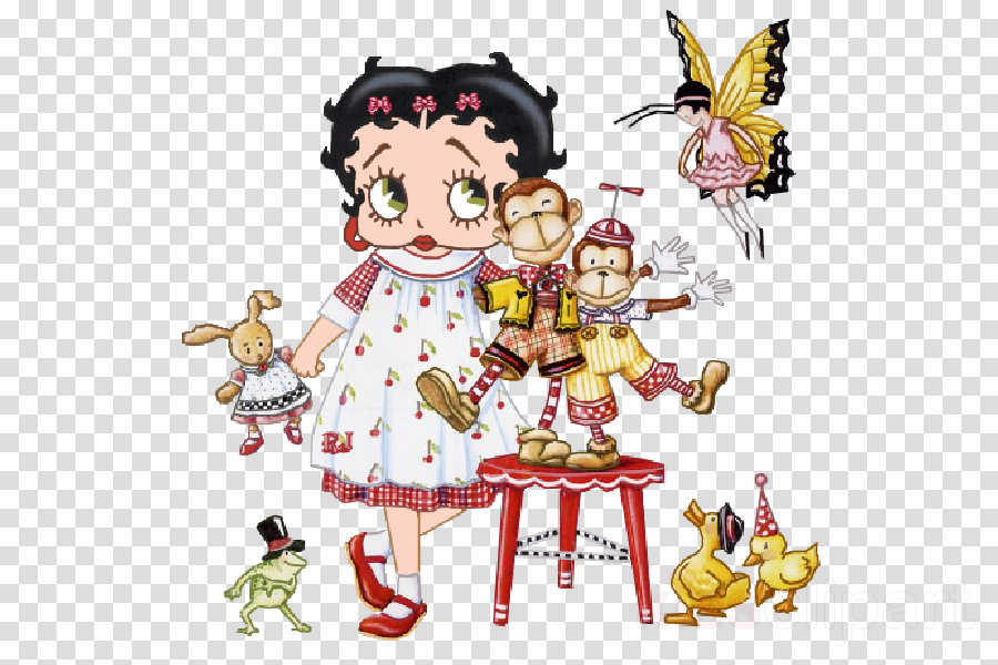 Betty Boop clipart.