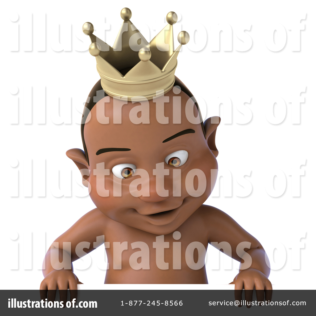 Black Baby Clipart #1350329.