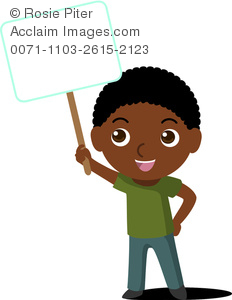 Black Child Clipart.