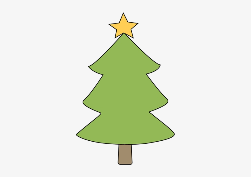 Blank Christmas Tree Clip Art.