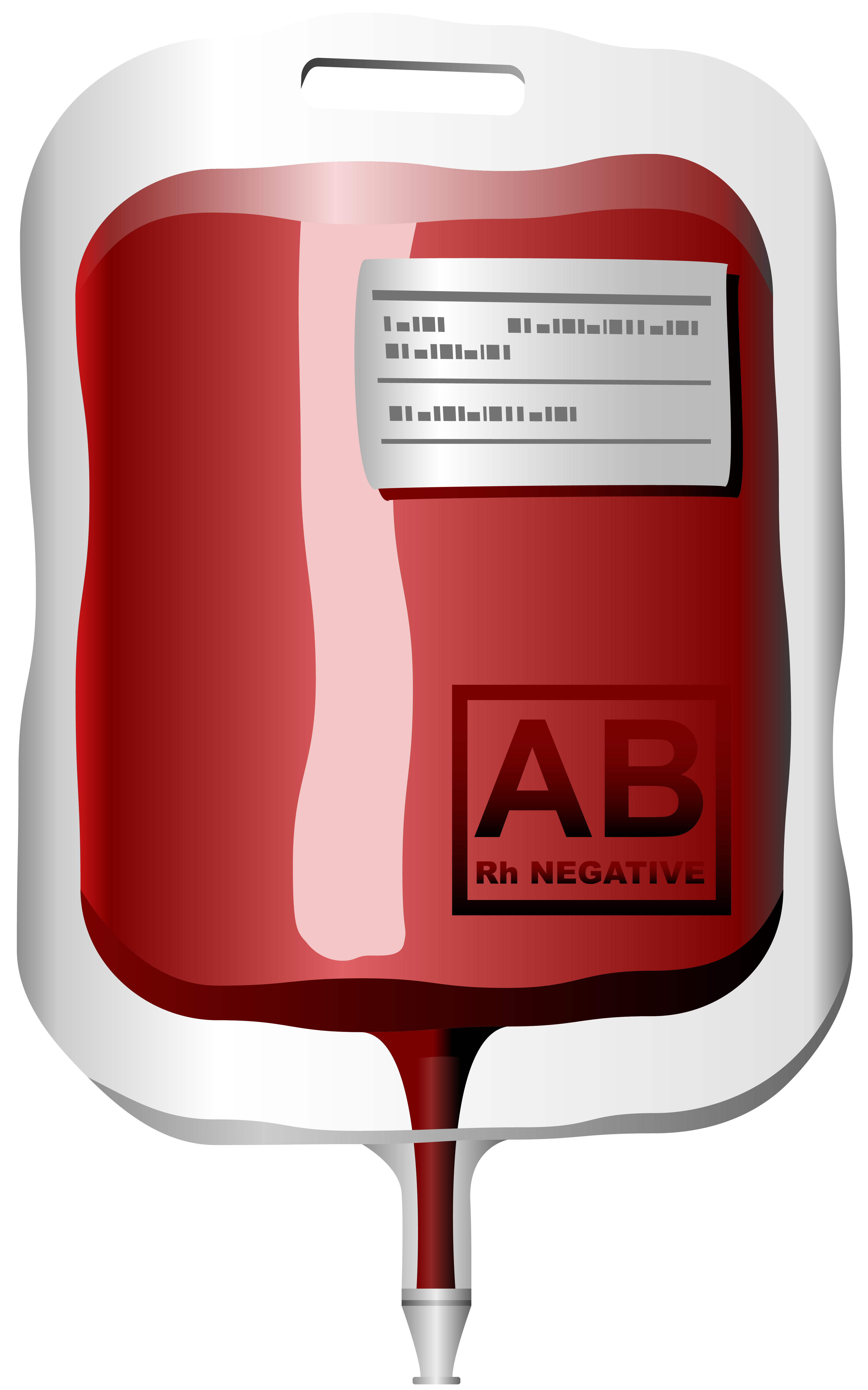 Blood Bag PNG Clipart.