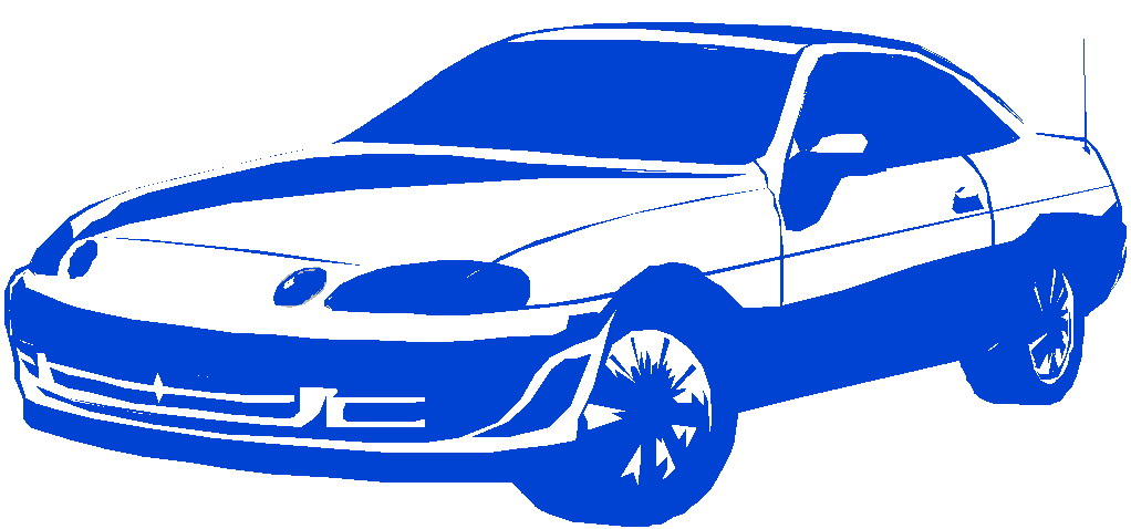 Cars Blue Car Clipart.