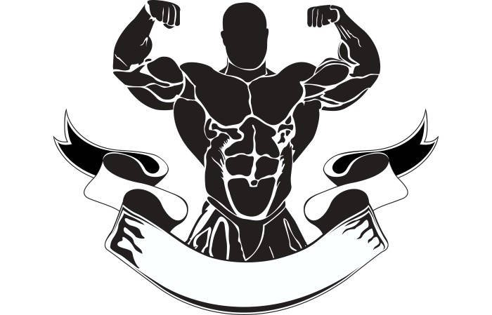 Bodybuilding Clipart.