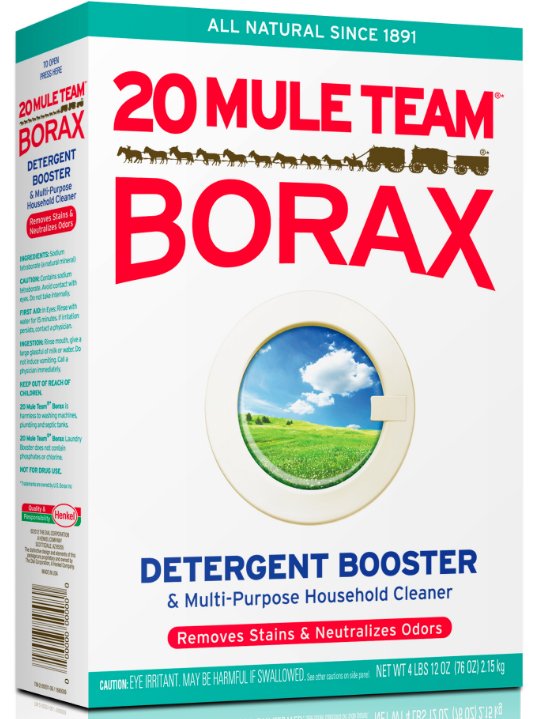 Feeling the borax burn.