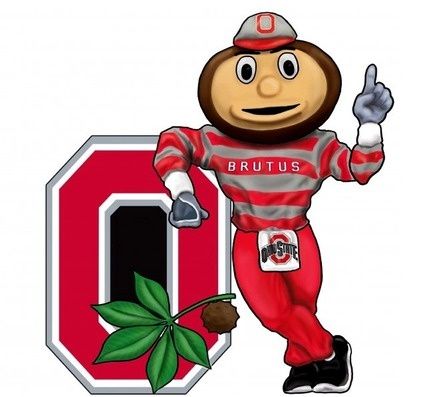 Ohio State Buckeyes Wall Art 3 D Brutus clipart.