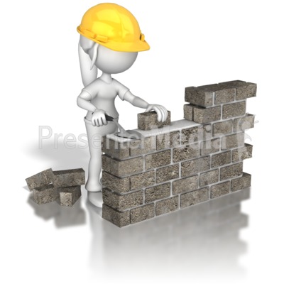 Brick Building Clipart.