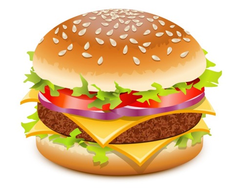 Burger Clipart Free.