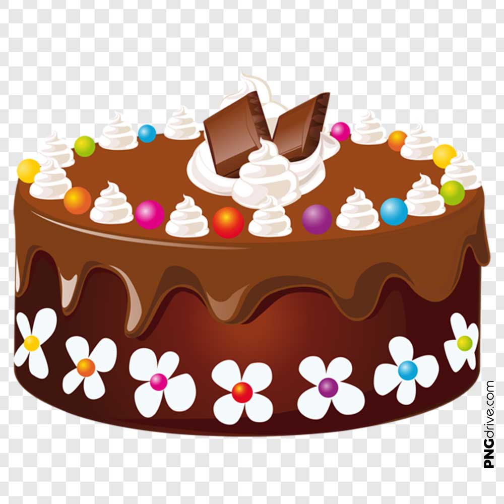 PNG Clipart Chocolate Cake PNG Image.