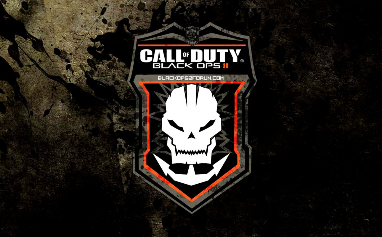 Call Of Duty Black Ops 2 Dark Logo Wallpapers.